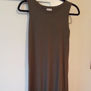 CUYANA DRAPE BACK DRESS EUC